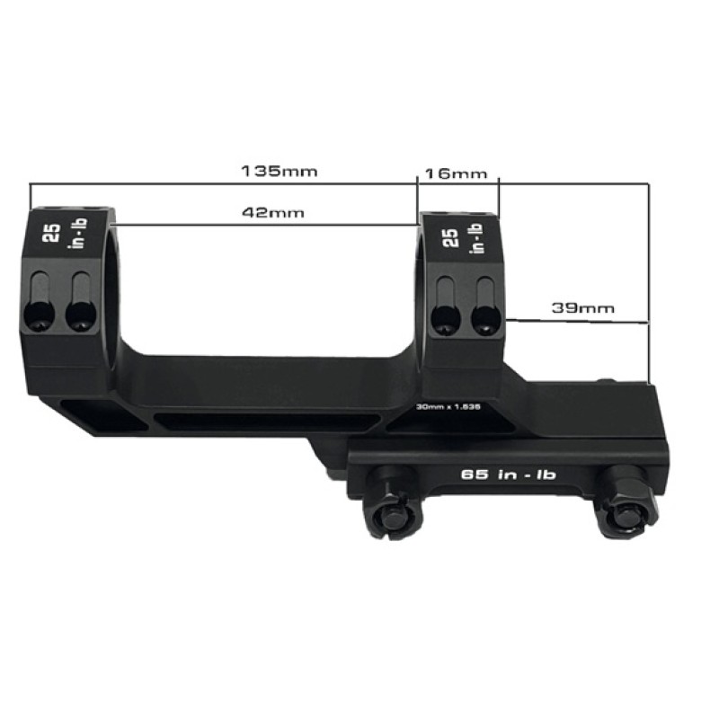 KECK ATEŞLİ SİLAH BAĞLANTI AYAĞI 30mm Tüp
