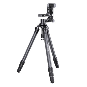 MT-364+BY-75S+GH-3 Karbon Fiber Av Tripodu