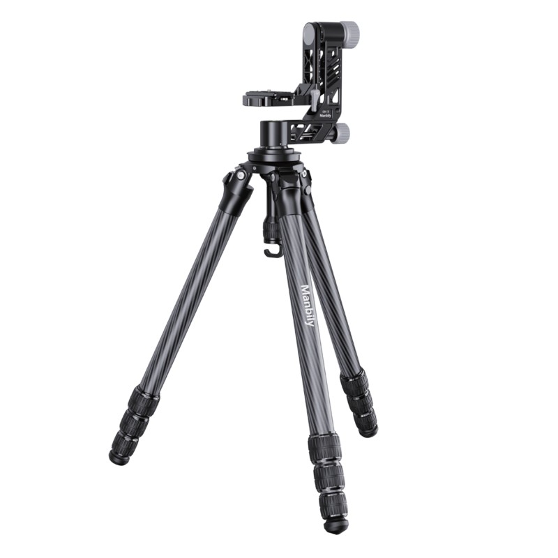 MT-364L+BY-75S+GH Karbon Fiber Av Tripodu