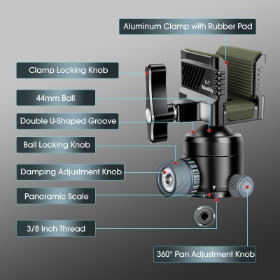 BH-U7 Tripod Kafası