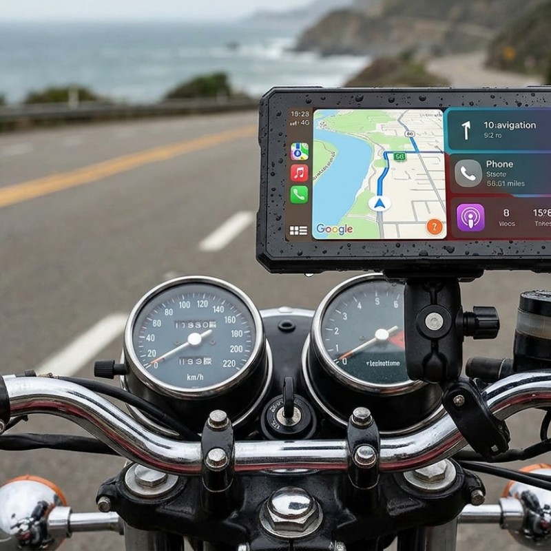 Grandnavi M560 Akıllı Motosiklet Ekranı & Navigasyon Sistemi